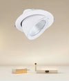 Faretto Led Da Incasso 40w 4400lm Bianco Orientabile Luce 3000k-6500k Ip20 00779