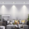 Faretto Led Da Incasso 40w 4400lm Bianco Orientabile Luce 3000k-6500k Ip20 00779