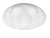 Plafoniera Lampada Soffitto Decorata Bianco Led 45w Luce Fredda 6500k Ip20 97485