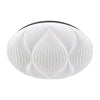 Plafoniera Lampada Soffitto Decorata Bianco Led 45w Luce Fredda 6500k Ip20 97485