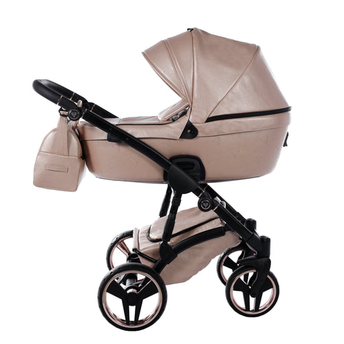 Duo Junama Termo Pelle Rosa Telaio Nero anelli/cerchi Rosa metal