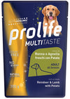 Prolife Multitaste mangime umido Cani Adulti renna agnello e patate 300 gr