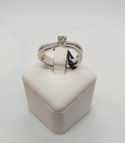 Anello solitario donna RECARLO ZQ692/015