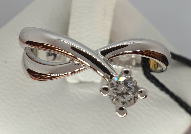 Anello solitario donna RECARLO ZR270/015