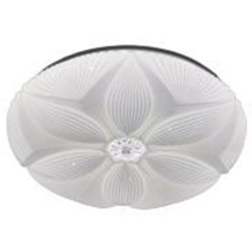Plafoniera Soffitto Lampada Led Decoro Fiore 60w Bianco Luce Fredda 6500k Ip20 16744