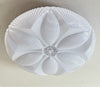 Plafoniera Led Soffitto Decoro Fiore 45w Bianco Lampada Luce Fredda 6500k Ip20 71771