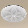 Plafoniera Led Soffitto Decoro Fiore 45w Bianco Lampada Luce Fredda 6500k Ip20 71771