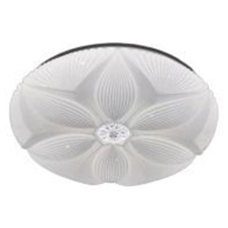 Plafoniera Led Soffitto Decoro Fiore 45w Bianco Lampada Luce Fredda 6500k Ip20 71771