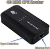 Mini Router Cpe Ethernet 4g Lte Wifi 6 300mbps Rj45 Slot Scheda Sim Tipo C Portatile