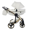 Diamond Individual V3 3 in 1 Pelle Bianco Telaio Oro