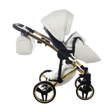 Diamond Individual V3 3 in 1 Pelle Bianco Telaio Oro