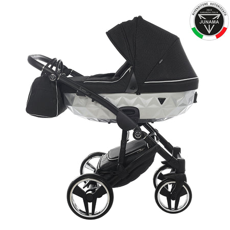 Trio Junama Diamond Mirror Satin V2 3 in 1 tessuto Grey