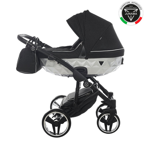Trio Junama Diamond Mirror Satin V2 3 in 1 tessuto Grey