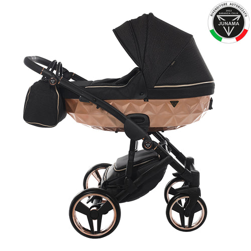 Trio Junama Diamond Mirror Satin V2 3 in 1 Tessuto Champagne