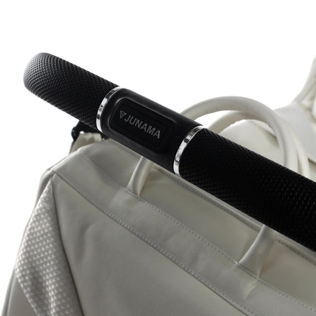 Junama Diamond Fluo Individual V3 2 in 1 Pelle Bianco Telaio Cromato