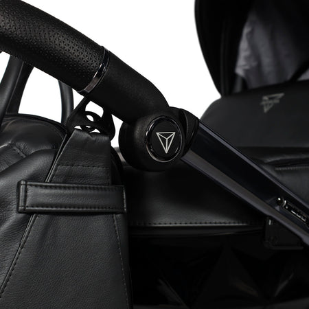 Trio Junama Diamond Fluo in Pelle V3 Grigio Telaio Titanio Navicella Nera