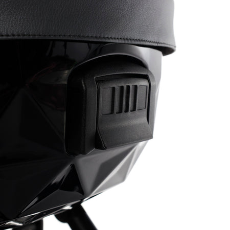 Diamond Fluo V2 2 in 1 Pelle Grigio Navicella Nera Telaio Titanio