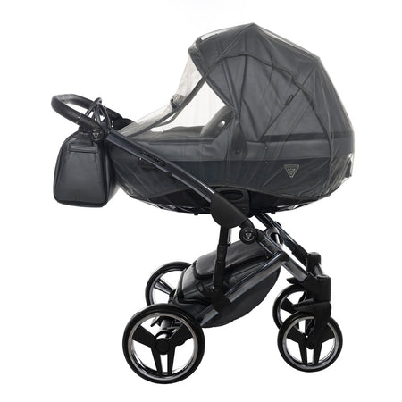 Trio Junama Diamond Fluo in Pelle V3 Grigio Telaio Titanio Navicella Nera