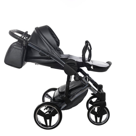 Trio Junama Diamond Fluo in Pelle V3 Grigio Telaio Titanio Navicella Nera