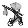 Junama Space Eko V3 2 in 1 Light Grey Telaio Nero