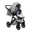 Junama Space Eko V3 2 in 1 Light Grey Telaio Nero