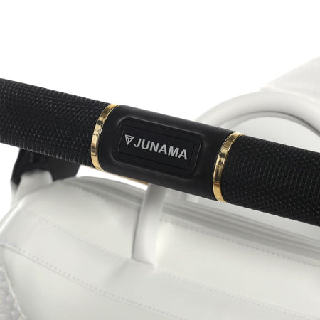 Trio Junama Diamond Mirror Satin V2 3 in 1 Pelle Edition Oro Satinato e Bianco