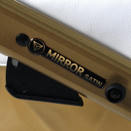 Trio Junama Diamond Mirror Satin V2 3 in 1 Pelle Edition Oro Satinato e Bianco