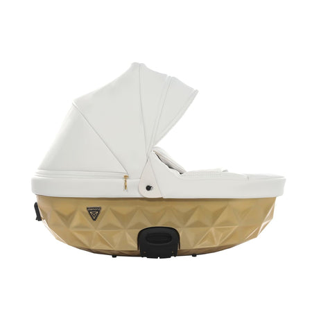 Trio Junama Diamond Mirror Satin V2 3 in 1 Pelle Edition Oro Satinato e Bianco