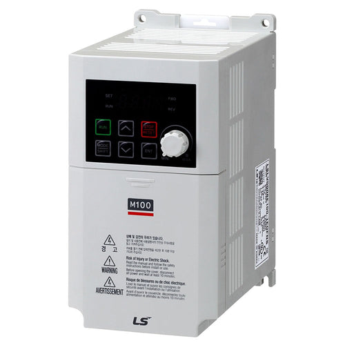 Inverter LS Electric M100 1x200-240Vac 0.4 Kw- 2,4A HD