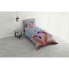 Parure Copripiumino Singolo 1 Posto GoodNight Fenicottero Love B22 - Passarelli Biancheria