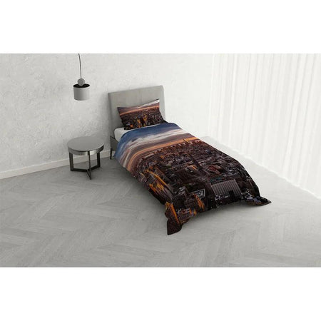 Parure Copripiumino Singolo 1 Posto GoodNight Manhattan B22 - Passarelli Biancheria