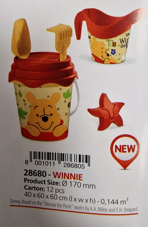 Confezione Mare Winnie Beach Bucket Set