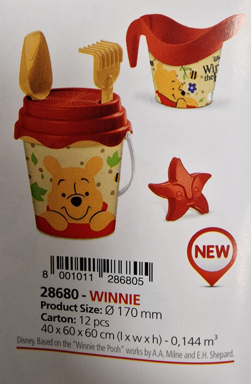 Confezione Mare Winnie Beach Bucket Set