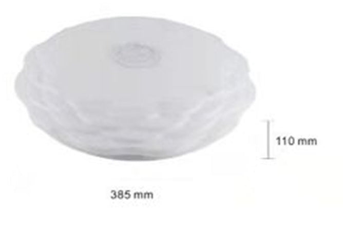 Plafoniera Da Soffitto 45w Design A Roccia Tagliata Luce Fredda 6500k Fst-40a24369