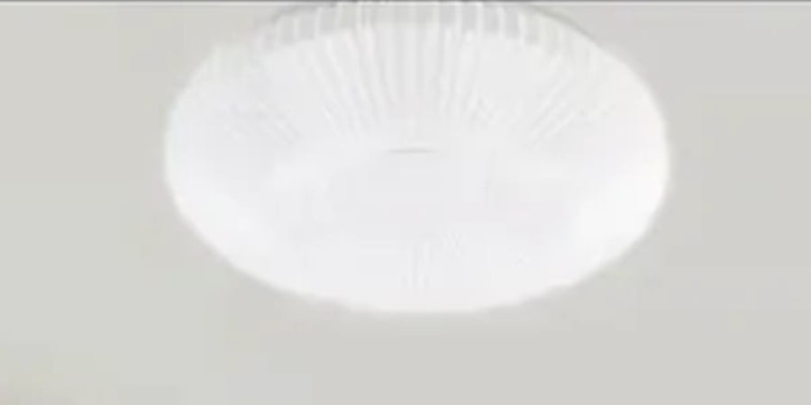 Plafoniera Da Soffitto 45 W Rotondo Rigato Luce Fredda 6500k Fst-40a26354 38.5cm