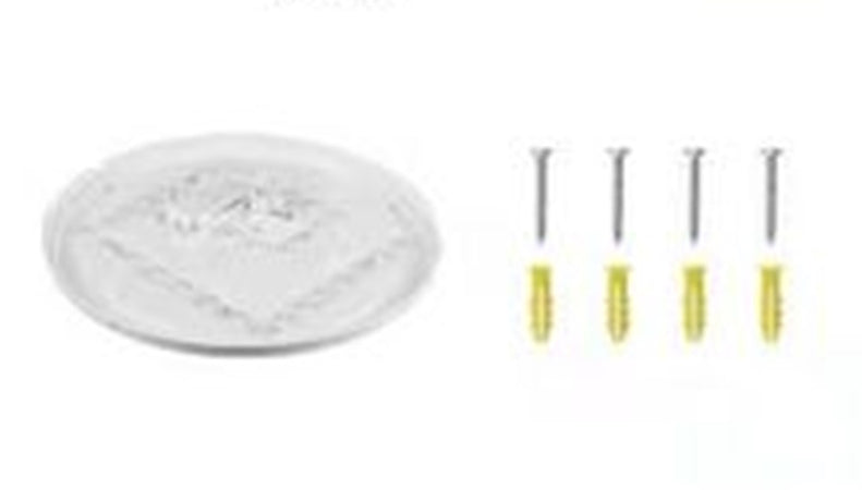 Plafoniera Da Soffitto 60 Watt Rotondo Rigato Luce Fredda 6500k Fst-50a60086 49cm