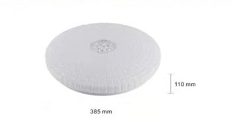 Plafoniera Soffitto 45w Decoro Con Cristalli Centrale Luce Fredda Naturale Fst-40a21081