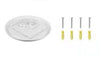 Plafoniera Soffitto 60w Decoro Con Cristalli Centrale Luce Fredda Naturale Fst-50a62495