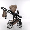 Junama Velur Italy 2 in 1 Beige Telaio Nero dettagli Argento