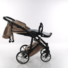 Junama Velur Italy 2 in 1 Beige Telaio Nero dettagli Argento