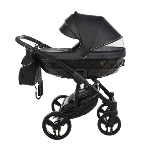 Junama S-CLASS 2 in 1 Nero Telaio e dettagli Nero/Oro