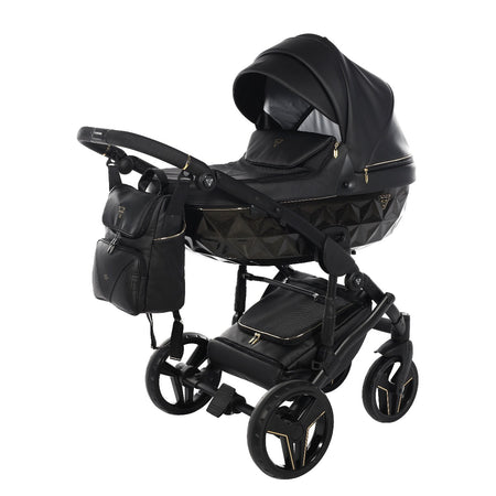 Junama S-CLASS 2 in 1 Nero Telaio e dettagli Nero/Oro