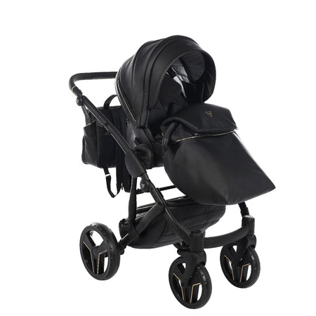 Junama S-CLASS 2 in 1 Nero Telaio e dettagli Nero/Oro