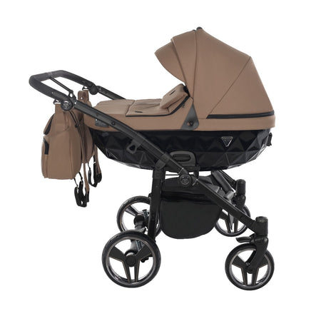 Trio Junama Diamond Basic Gemellare V2 3 in 1 Beige/Telaio Nero