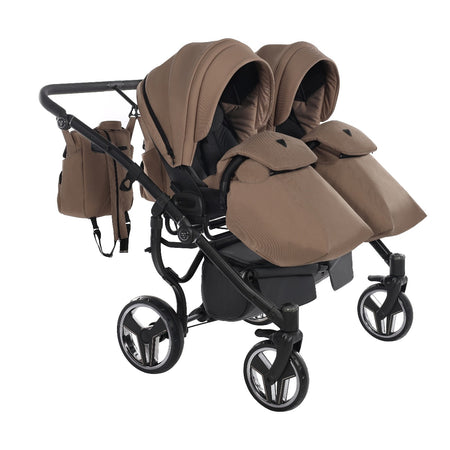 Trio Junama Diamond Basic Gemellare V2 3 in 1 Beige/Telaio Nero