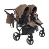 Trio Junama Diamond Basic Gemellare V2 3 in 1 Beige/Telaio Nero