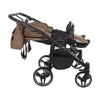 Trio Junama Diamond Basic Gemellare V2 3 in 1 Beige/Telaio Nero