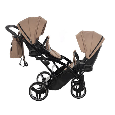 Trio Junama Diamond Basic Gemellare Slim V2 3 in 1 Beige/Telaio Nero