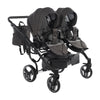 Trio Junama Diamond Basic Gemellare V2 3 in 1 Grigio/Telaio Nero