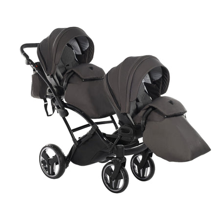 Trio Junama Diamond Basic Gemellare Slim V2 3 in 1 Grigio/Telaio Nero